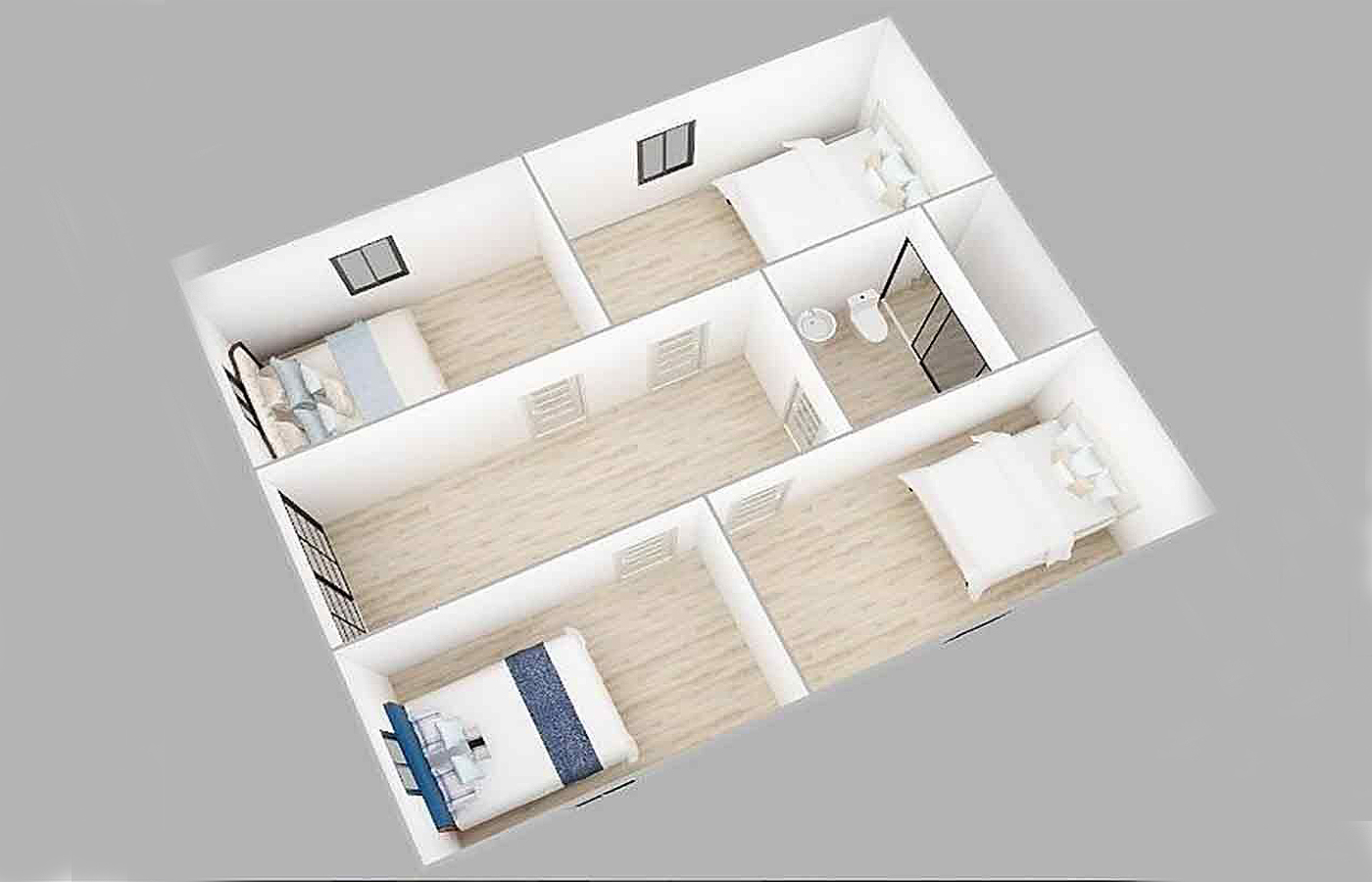 바닥에서 천장까지 이어지는 창문이 있는 20피트 현대식 확장형 컨테이너 맞춤형 매장 바닥에서 천장까지 이어지는 창문이 있는 20피트 현대식 확장형 컨테이너 맞춤형 매장